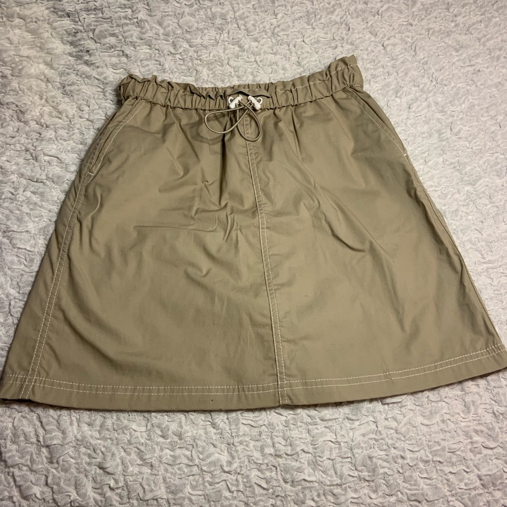 Drawstring ballon skirt